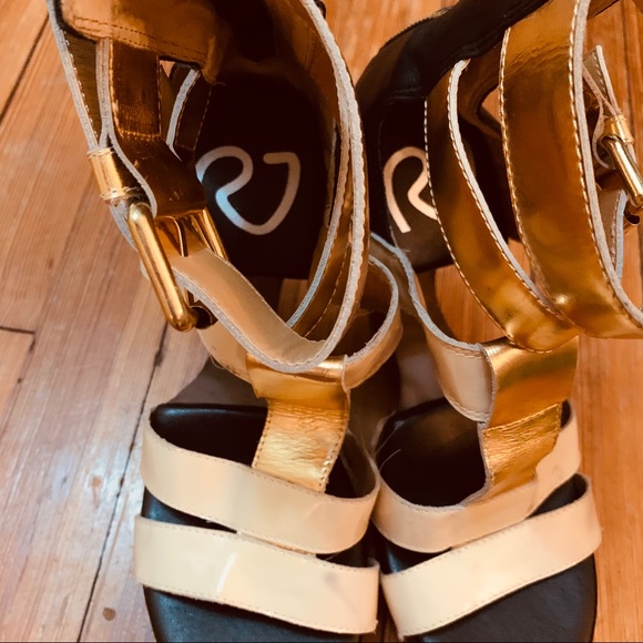 Crazy cool vintage platform designer shoes 8 - Picture 8 of 16